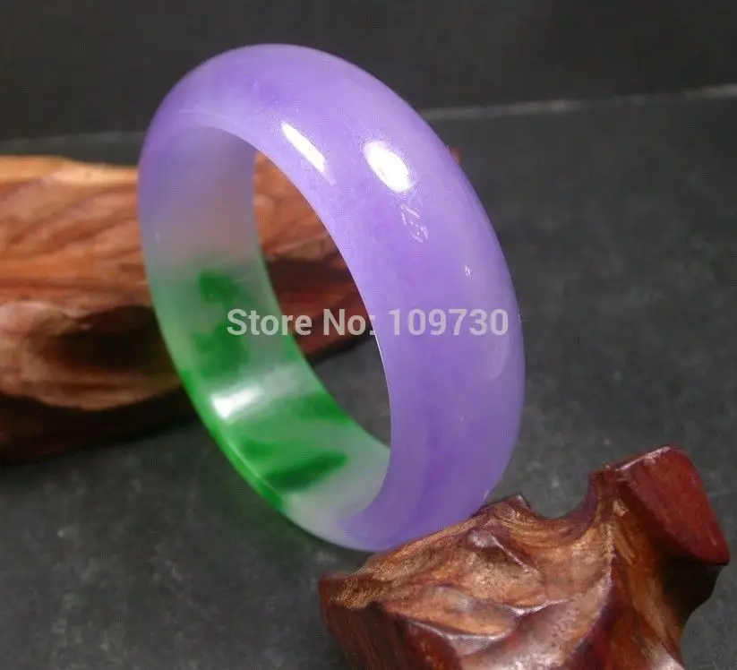 001533 китайский ледяной зеленый лаванды k браслет 60 мм (A0429)|bangle bracelet|chinese banglebracelets &