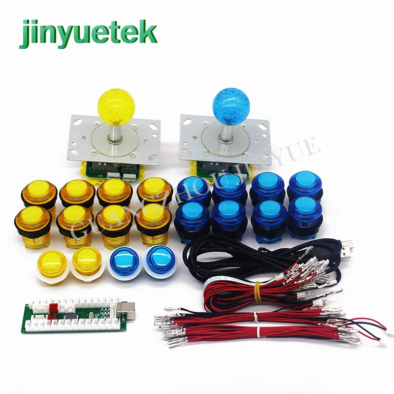 2 шт. джойстик 20 HAPP кнопка плеера USB для jamma PC PS3 Raspberry ip плата контроллера аркадных