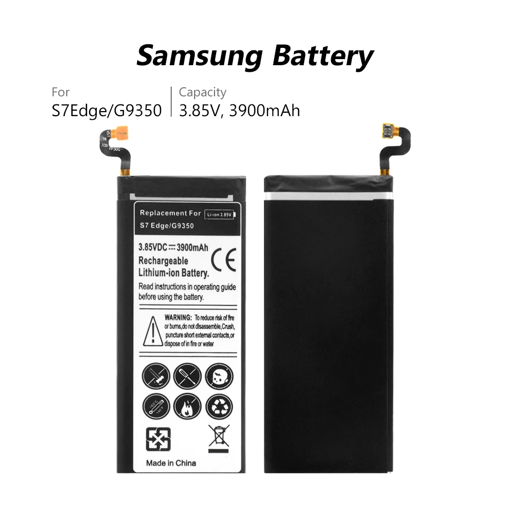 Аккумулятор 3900 мАч для Samsung Galaxy S7 Edge SM G935FD G935P G935T G935W8 G9350 литий полимерный