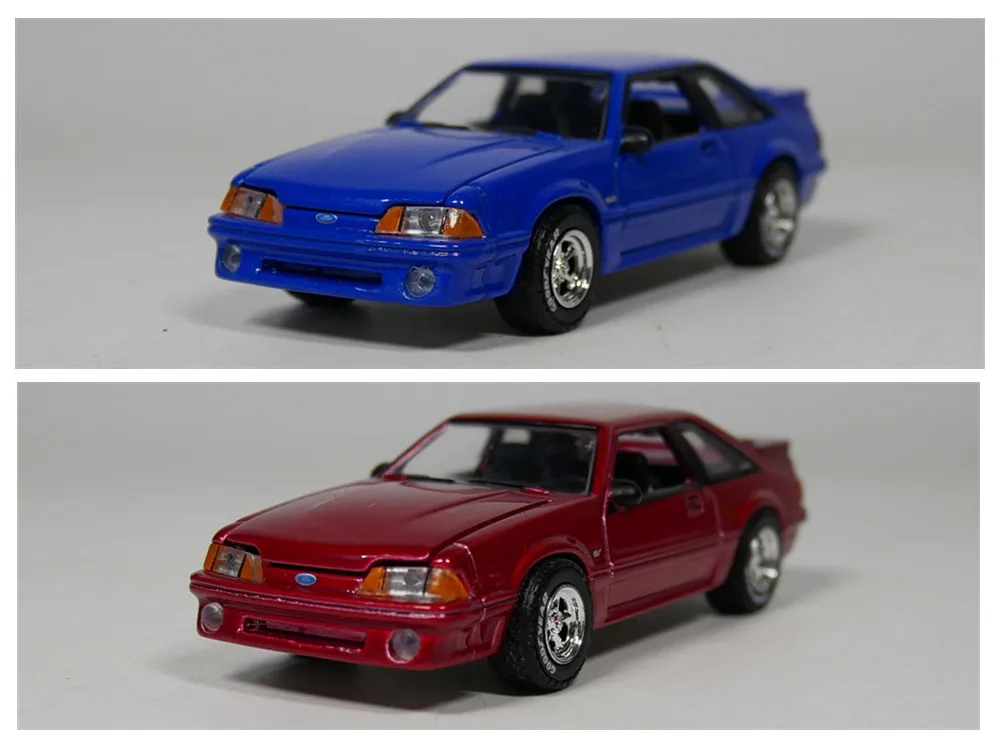 Авто ИНН гринлайт 1:64 1991 Форд Мустанг литая модель автомобиля| |