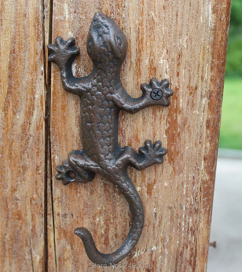 Чугунный крючок Gecko бытовой для хранения коллекционные крючки ключей