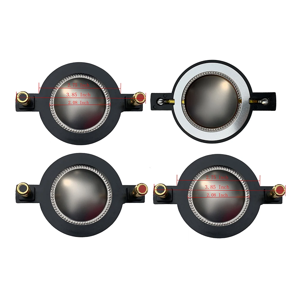 STARAUDIO 4Pcs 44MM Titanium Compression PA DJ Speaker Driver Tweeter Replacement Diaphragms For Audio Stage SDP-44 | Электроника