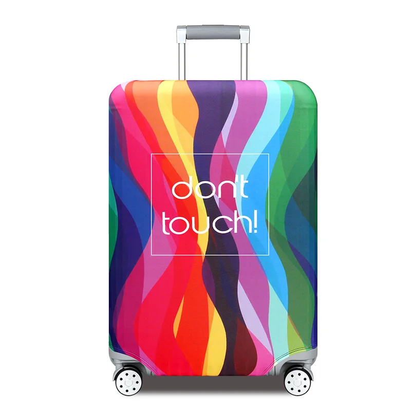 A Luggage Cover Эластичный багажный чехол, Защитные чехлы для багажа, подходит для 18-32 дюймов, костюм, чехол, аксессуары для путешествий - Цвет: A Luggage Cover