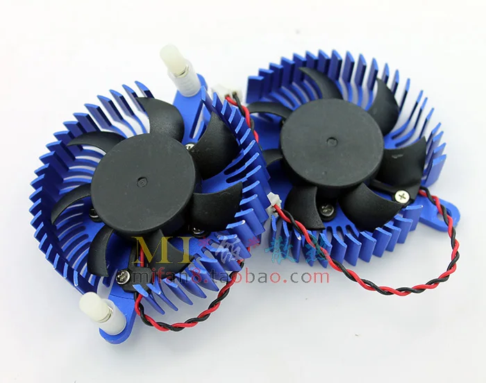 

gpu hd 4550/4350 sapphire HD4350 HD4550 Graphics vga Card Cooler 6.1CM holes pitch Radiator Cooling