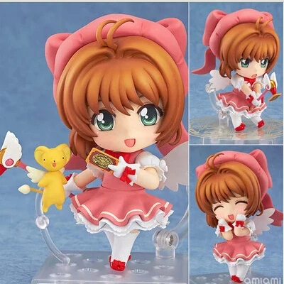 Высота каблука 10 см в стиле Cardcaptor Sakura фигурки аниме ПВХ brinquedos Коллекция Цифры