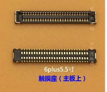 10 шт./лот сенсорный экран дигитайзер TP FPC IC Разъем J2401 для iPhone 6 plus 5 5|connector fpc|iphone