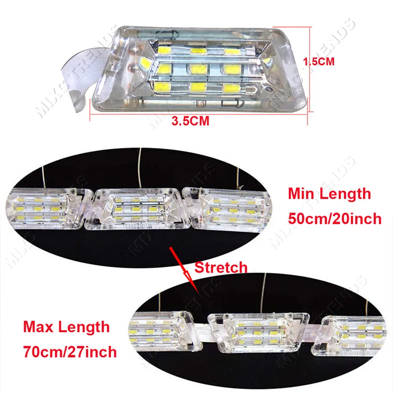 MIXC тренды 2 шт. гибкий переключатель для автомобиля плавный Янтарный сигнал