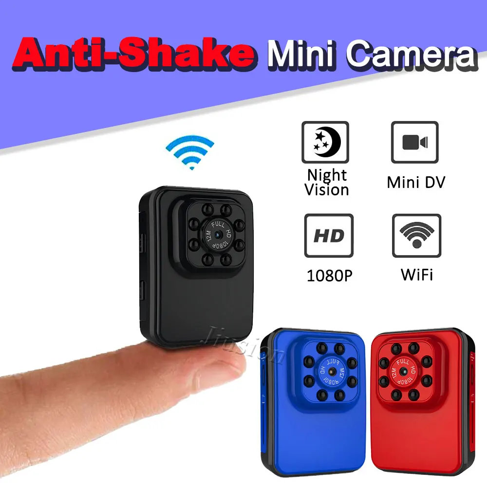 Wi Fi R3 мини камера 1080P Full HD анти встряхивание беспроводная видеокамера ИК Ночное