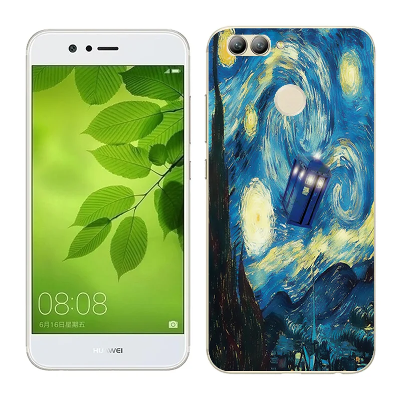 Чехол для Huawei Nova 2 5 0 дюйма чехол из ТПУ с масляной краской plus мягкий силиконовый