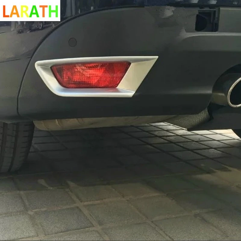 Для Jaguar F Pace f pace X761 2016 2017 ABS Chrome Задний противотуманный фонарь Lamp Stiker Cover Frame Accessories