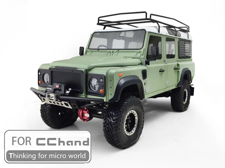 Металлический бампер (может быть установлен с лебедкой) для CChand RC4WD 1/10 D90/D110|Детали