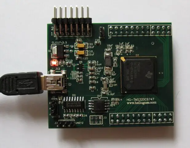 Для TMS320C6747 высокоскоростная плата разработки DSP с плавающей точкой|board|board boardboard