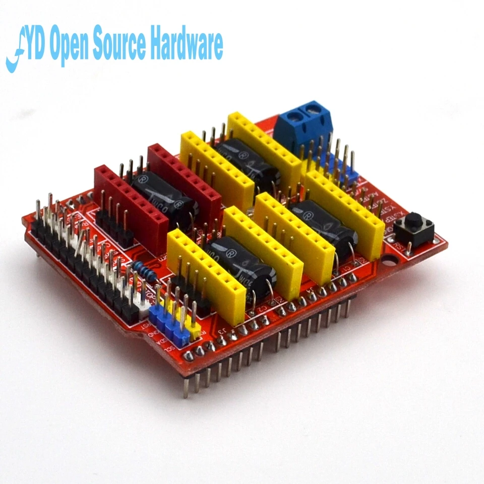 1 шт. V3 гравер 3D принтер CNC Щит Плата расширения A4988 Драйвер|driver a4988|driver 3ddriver board |
