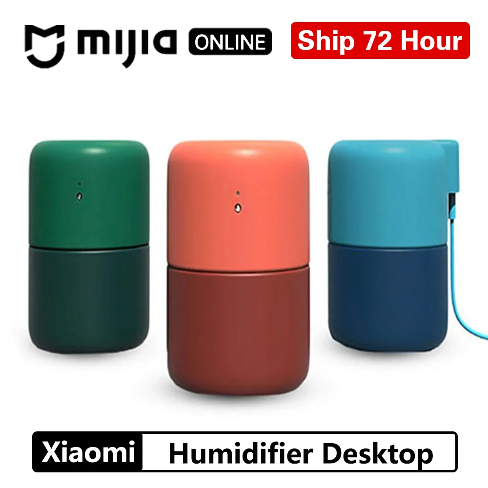 Xiaomi VH диффузор настольный USB мини увлажнитель бесшумный анти-сухой с сенсорным выключателем SPA Youpin sensation 480 мл