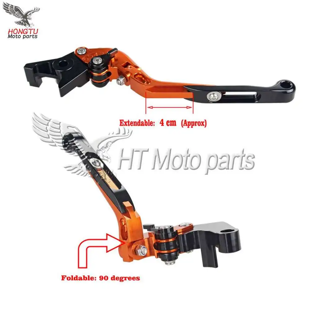 CNC мотоцикл с логотипом Телескопические Складные Регулируемые рычаги тормозного
