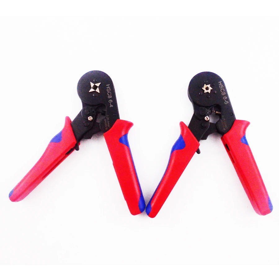 FASEN Red HSC8 0,25-6 мм2 саморегулируемые обжимные плоскогубцы мини-типа прямые немецкие плоскогубцы ручные инструменты