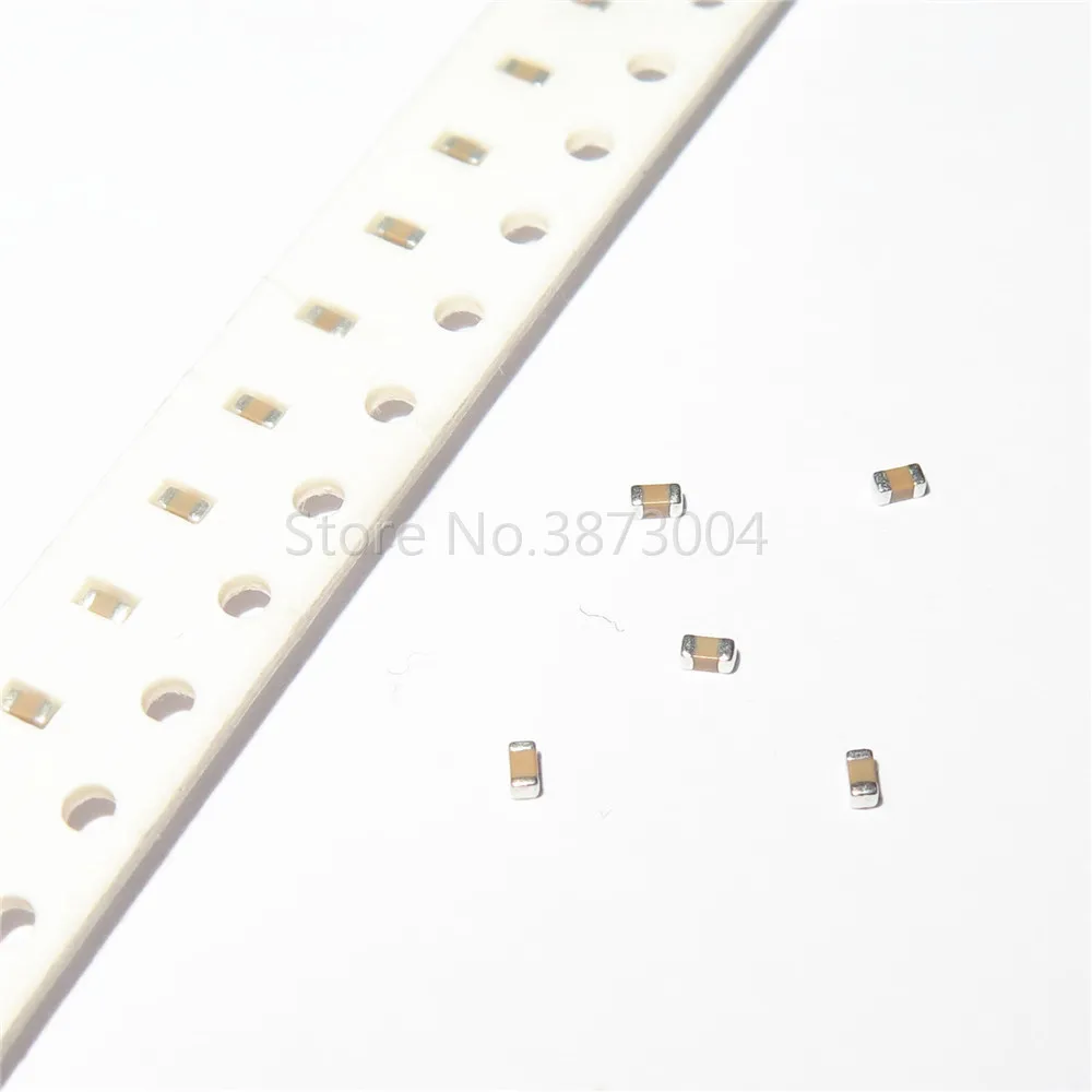 100 шт 0603 68PF 50V 680 C0G/NPO 5% SMD чип конденсатор | Обустройство дома