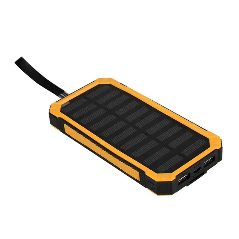 orange 10000 мАч Внешний Аккумулятор Чехол 5 в 2 А usb порты DIY зарядное устройство коробка DIY для samsung Xiaomi huawei мобильный телефон(без аккумулятора - Цвет: orange