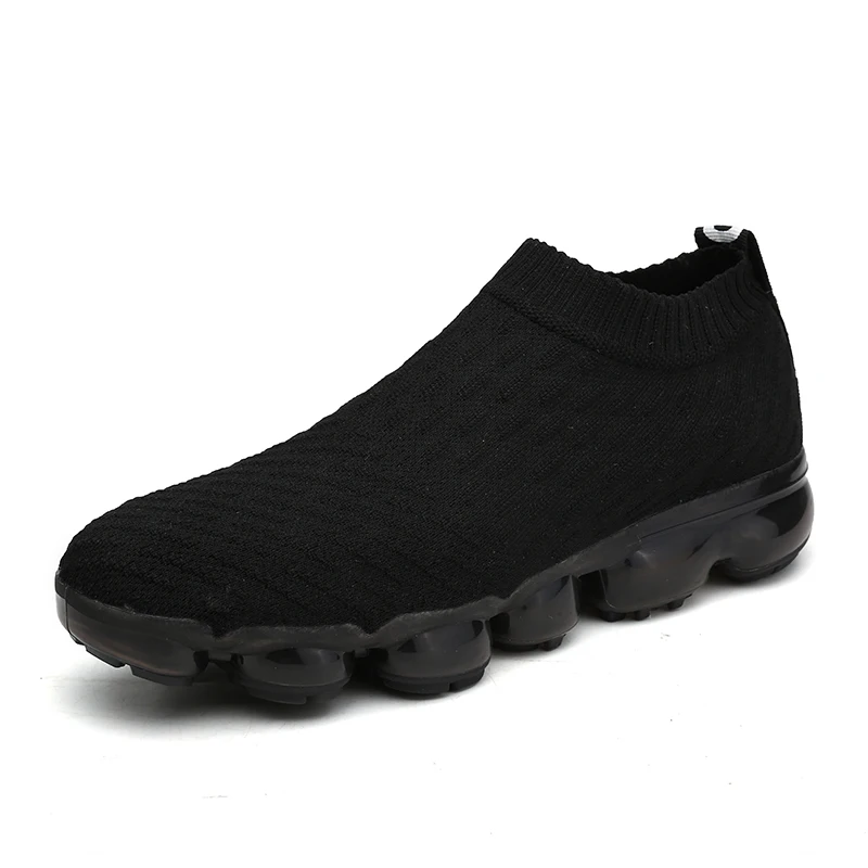 Men Cushioning Sneakers Summer Outdoor Flynite Men's Running Shoes Male Sport Footwear Slip-on Cushion for | Спорт и развлечения