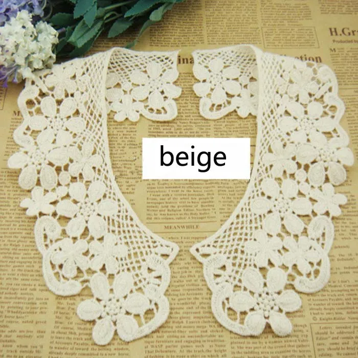 Нашивки тканевый воротник вырез аппликация для