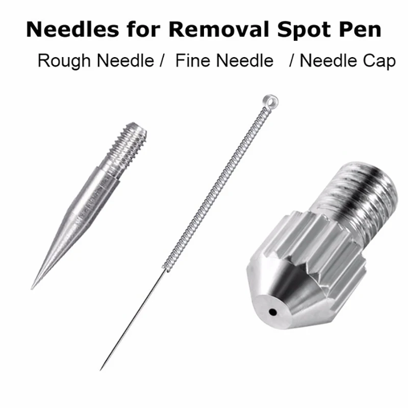 5 Set Plasma Pen Mole Dark Spot Remover Replace Needles Fine Needle And Coarse For Freckle Face Wart Skin Tag | Красота и здоровье