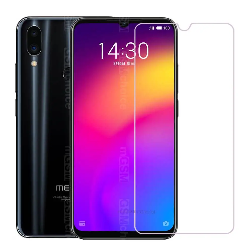 Закаленное стекло для Meizu note 9 Защитное экрана 2.5D 9H Премиум защитная пленка