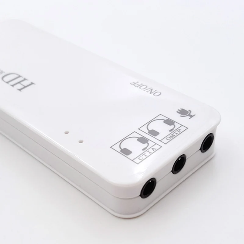 USB 2.0 Splitter 3 ports HUB to 7.1 External Sound card Headphone sound adapter Mic | Компьютеры и офис