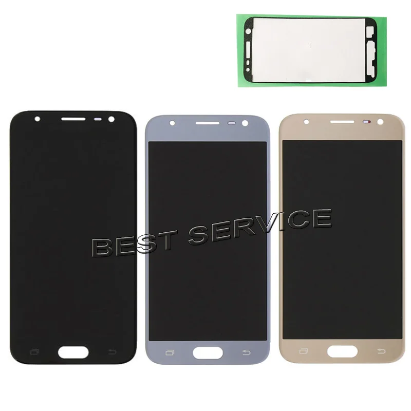 Регулируемая яркость для Samsung Galaxy J3 2017 LCD J330 J330F SM-J330 жк-экран с сенсорным экраном