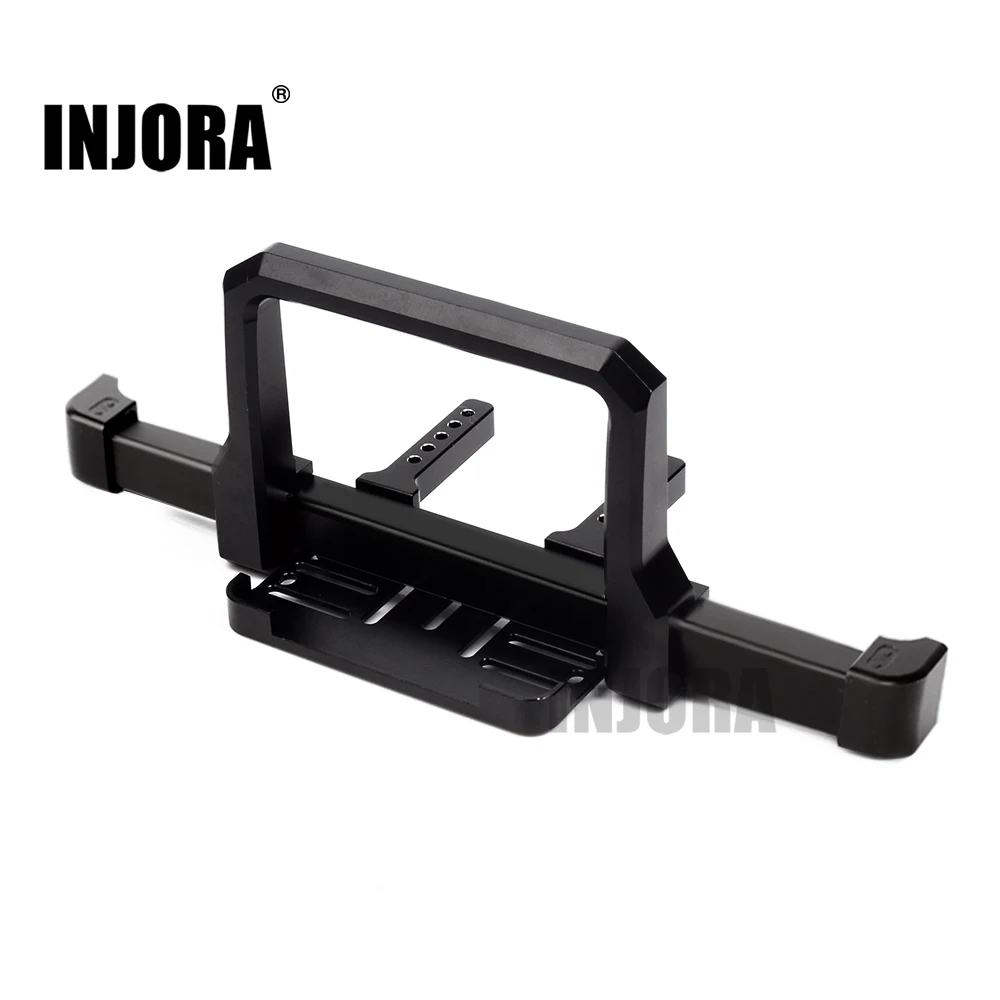 INJORA RC автомобиль TRX4 классический металлический передний бампер для 1/10 RC Гусеничный Traxxas TRX-4 Запчасти для обновления