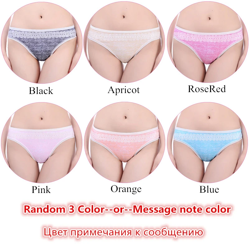 3Pcs-Random 3 шт./упак. стринги Для женщин SexyThongs женские хлопковые трусы Для женщин строка разного возраста, хлопковые трусы, Для женщин белье печать стринги - Цвет: 3Pcs-Random