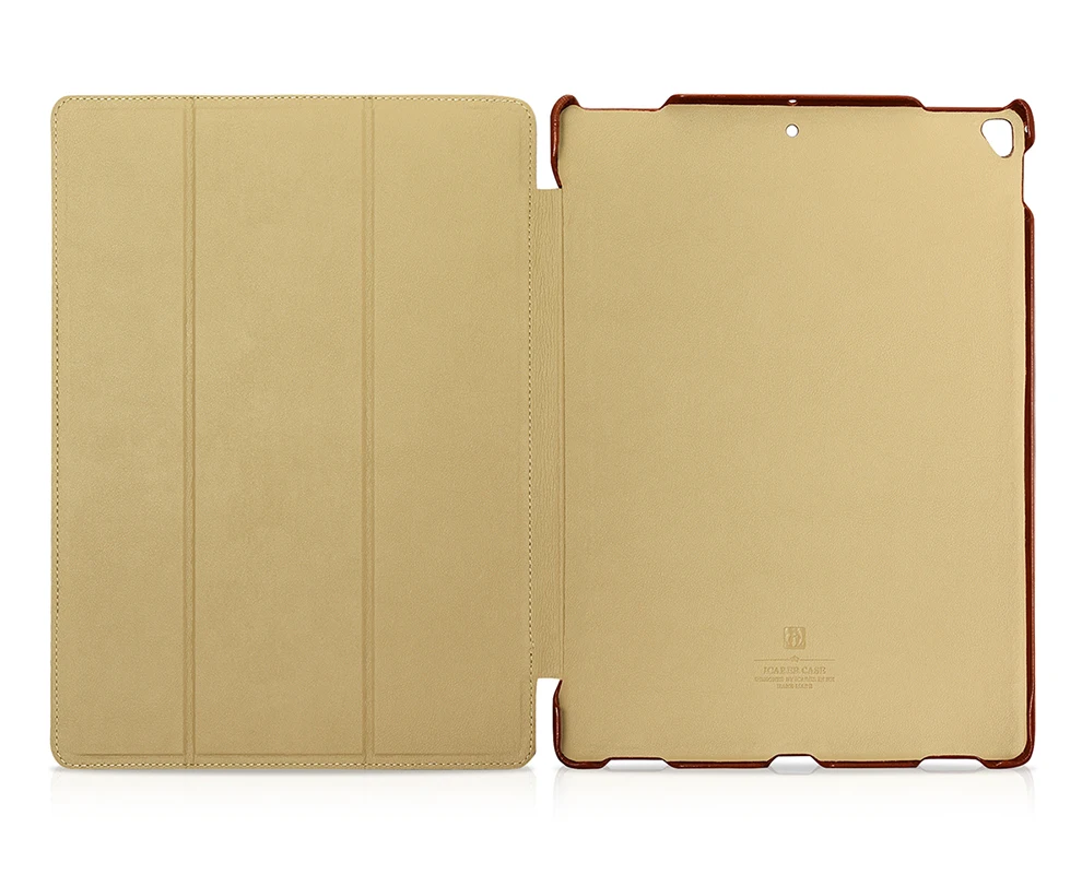 ICARER для iPad Pro 12,9 чехол винтажный из натуральной кожи флип-Фолио умный чехол для iPad Pro 12,9& Чехол подставка
