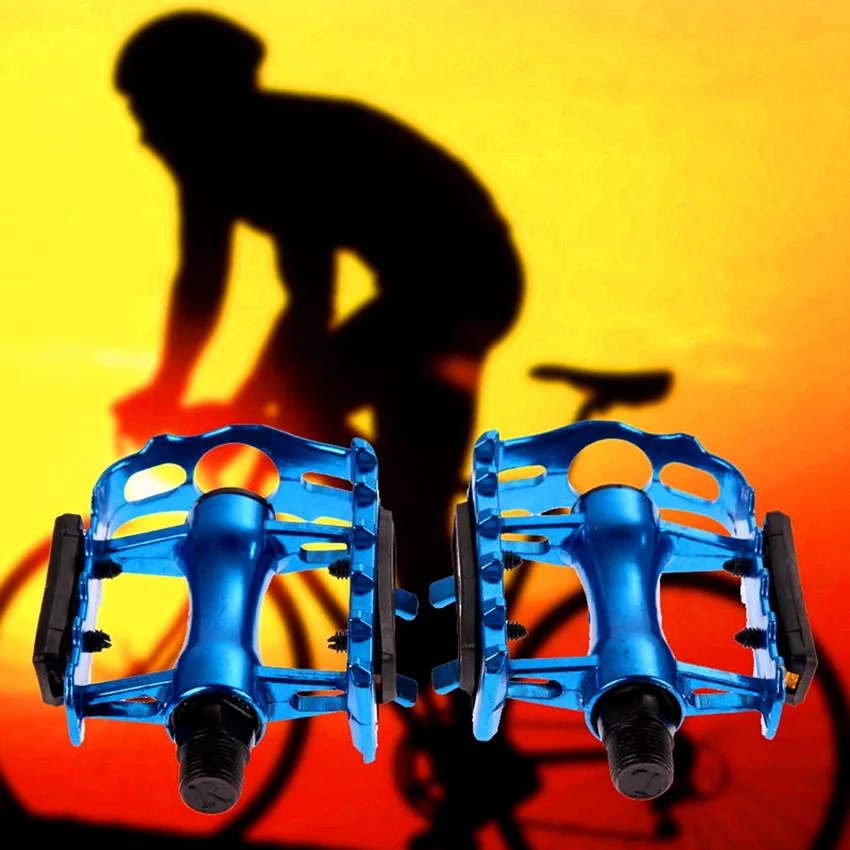 Горячая Распродажа горный велосипед велосипедная педаль Велоспорт MTB дорожный велосипед сверхлегкие алюминиевые педали Легкосплавные Педали 4 цвета аксессуары