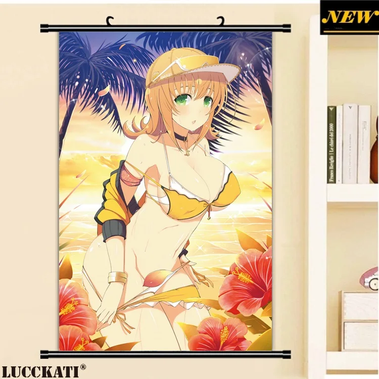40X60 см Senran Kagura Burst новые волнистые игры, сексуальные лоли, игрушки, мультфильм, аниме, настенные фотообои плакат в рулоне, холст, живопись