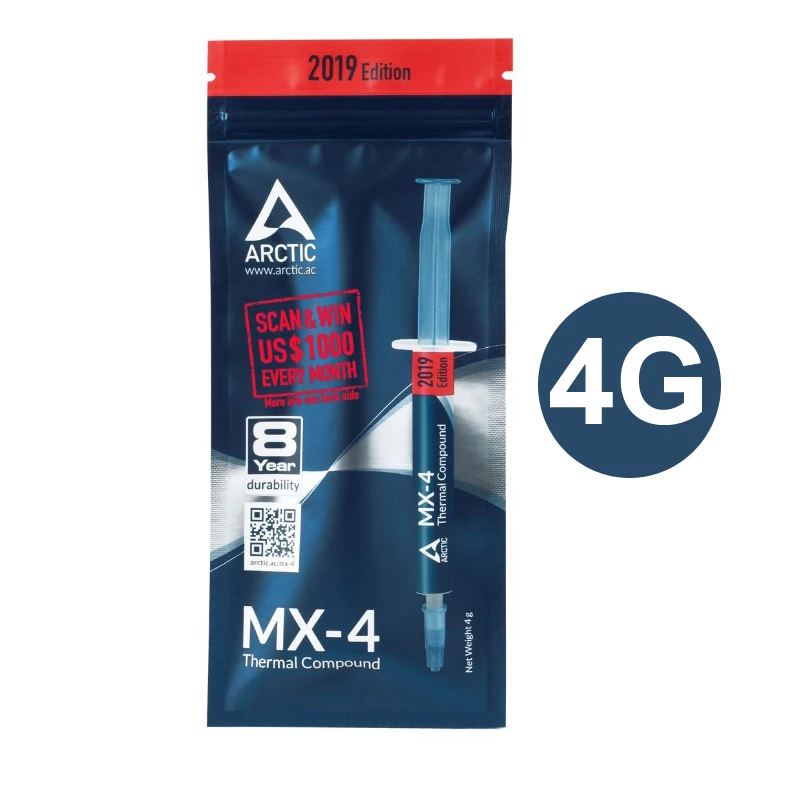 ARCTIC MX 4 2g 4g 8g 20g MX4 процессор процессорный кулер вентилятор охлаждения