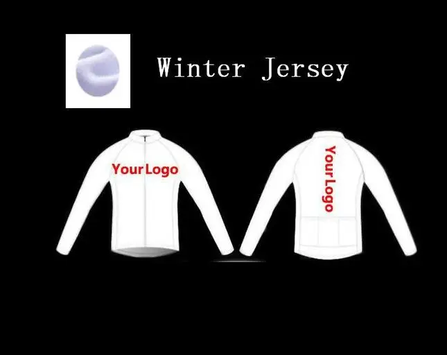Winter Jersey Велосипедная одежда на заказ MTB jersey Custom Ropa ciclismo custom доступная и качественная велосипедная одежда на заказ - Цвет: Winter Jersey