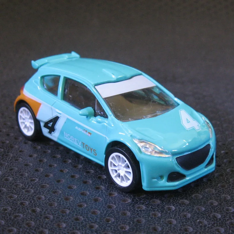 N orev 1:64 Малогабаритный 208 T16 супер автомобиль бутик сплав игрушки для детей