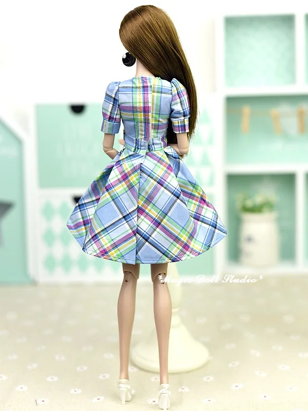 [RFR013] 12 дюймов модное Кукольное платье# платье подходит для 1" Модная Кукла роялти Момоко розничная торговля