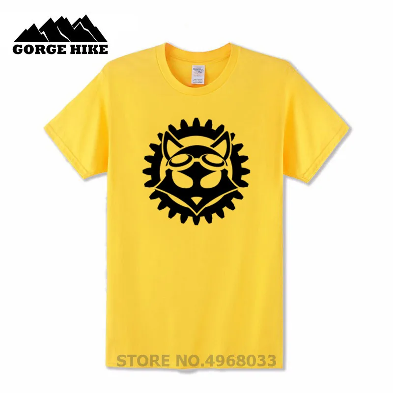 Паровая лиса стимпанк механик Фокси черная белая футболка 2019 новейший бренд