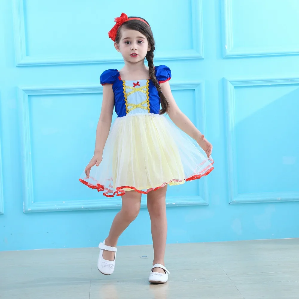 Новинка лета 2018 одежда для выступлений девочек платье принцессы танцев