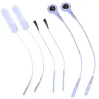 3 вида высоты каблука: 6за штуку Бесплатная доставка Электро Секс комплект массажер для тела Кнопка удара электрическим током провода DIY массажный шок конверсионной линии Секс-игрушки продукты