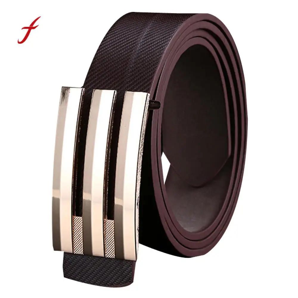 Модный автоматический кожаный ремень с пряжкой Роскошный дизайнерский мужской