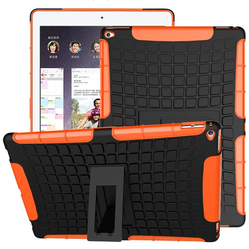 Heavy Duty Tablet Чехол Для iPad Pro 12.9 "A1584 A1652 Противоударный ТПУ + PC Жесткий Стенд e-book
