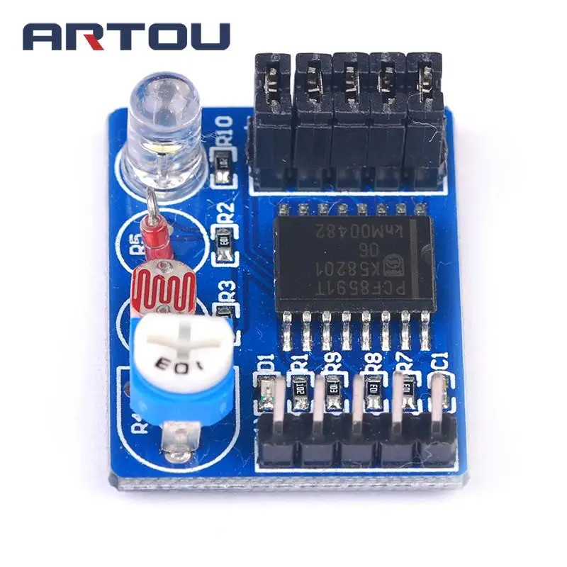 Модуль аналогового цифрового преобразователя PCF8591 AD/DA 1 шт.|ad/da converter|ad modulead converter