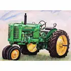 Daimond картина полностью квадратные тракторы сельскохозяйственные машины автомобильный комбинированный комбайн алмазная живопись Стразы Декор для фермерского дома