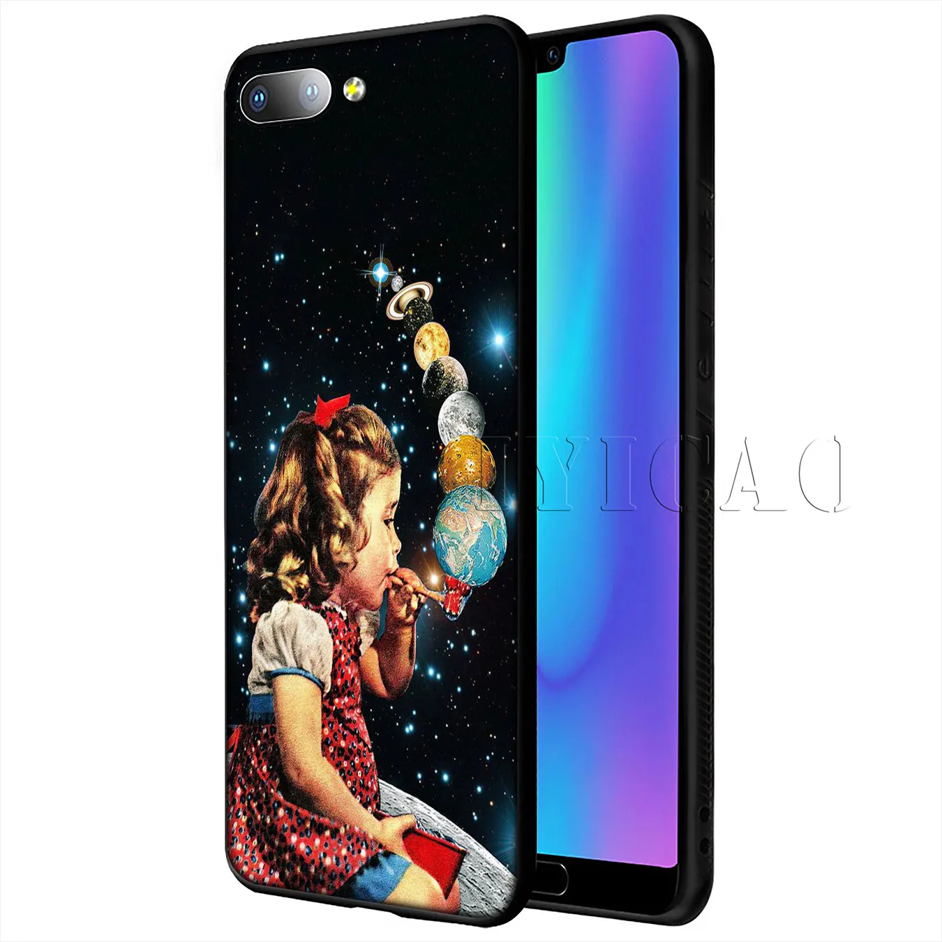 Силиконовый мягкий чехол для Huawei P20 Pro P10 P8 P9 Lite Mini 2017 P Smart 2019 | Мобильные телефоны и