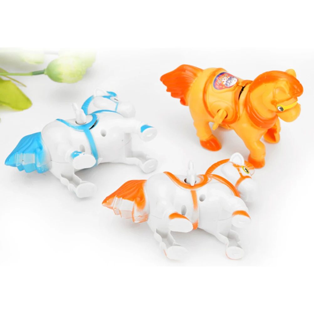 Ветер вверх животное бегущая движущаяся лошадь Ретро Классическая заводная