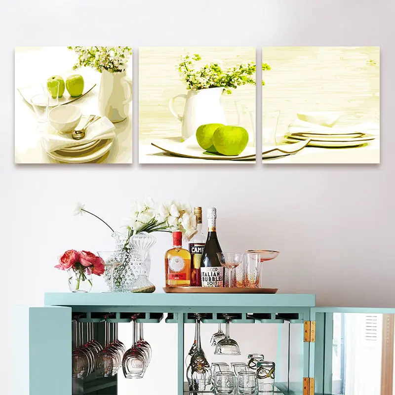 Поделки цифровой живописи фруктовая жизнь настенные панно для гостиной diy