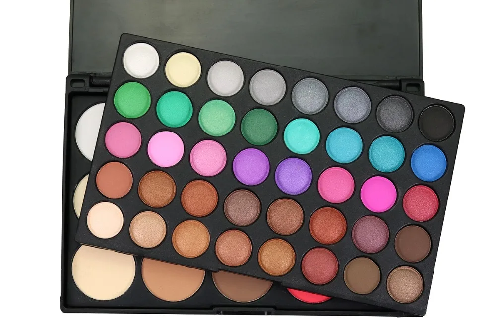 Матовая палитра теней для век макияж минеральная пудра профессиональные