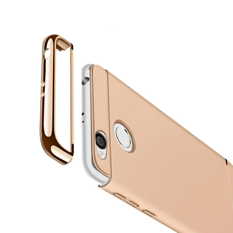 Защитный чехол MOFI для Xiaomi Redmi 4X ультратонкий трехступенчатый комбинированный с