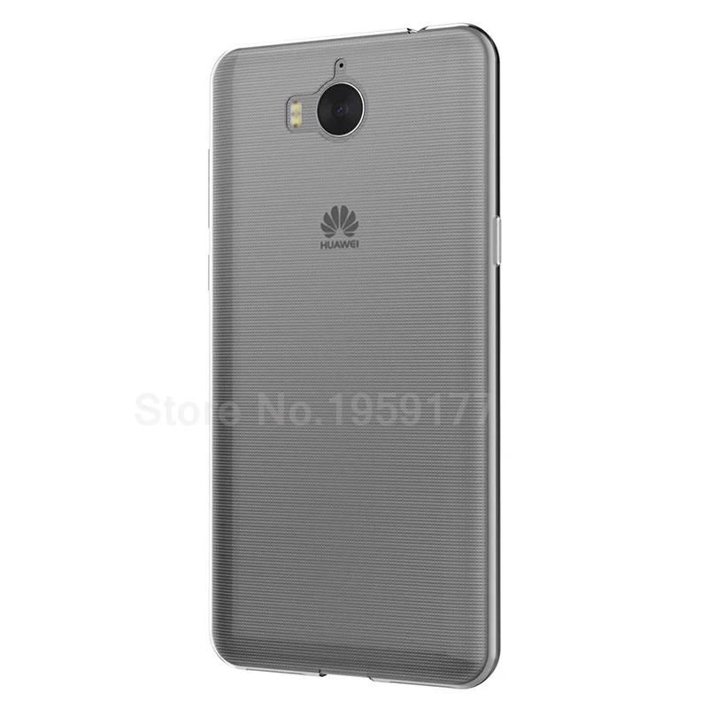 MODAZONGYE оригинальный мягкий прозрачный чехол Huawei Y6 2017 силиконовая задняя крышка